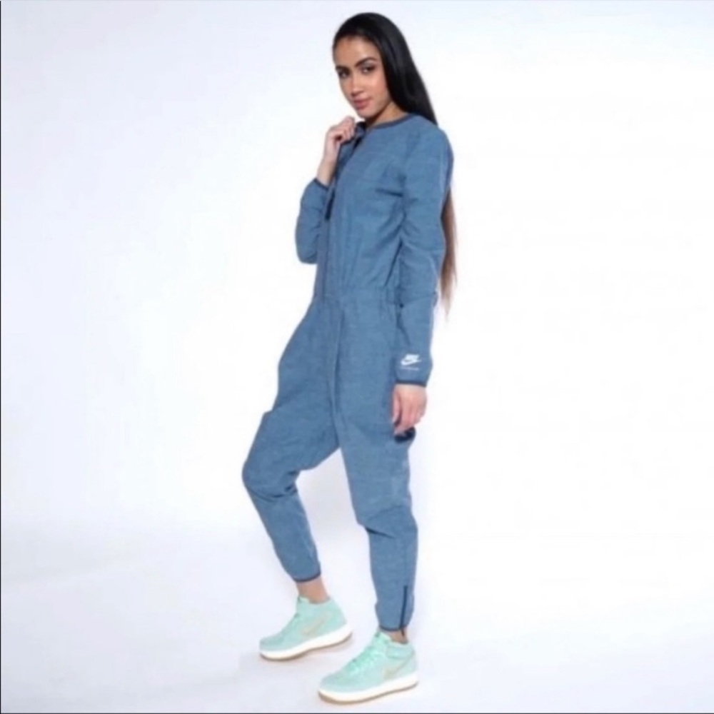 NIKE International Squadron Jumpsuit Utility Blue